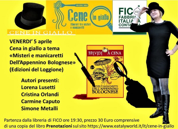 Cena con delitto al FICO, indaga Stella Spada. 5 aprile 2019